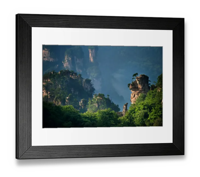Framed Print : Zhangjiajie National Forest Park, China