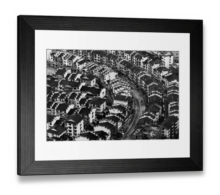 Framed Print : The new style buildings in Fenghuang old town Framed Print : The new style buildings in Fenghuang old town