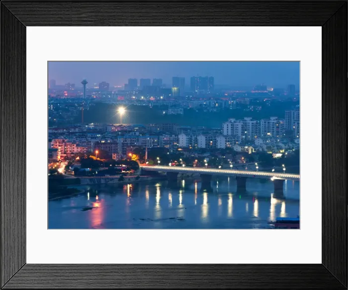 Framed Print : Guilin city, China Framed Print : Guilin city, China