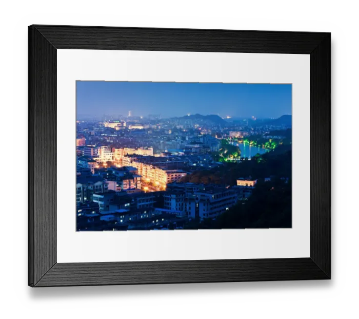 Framed Print : Guilin city, China Framed Print : Guilin city, China
