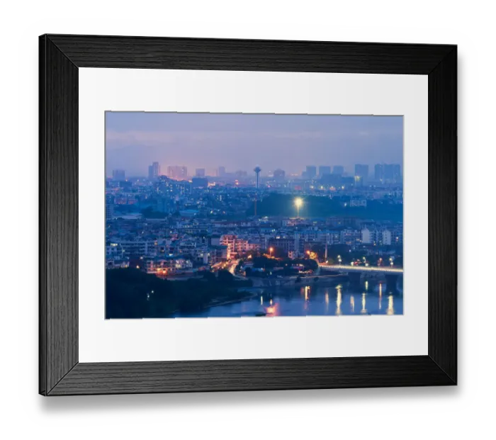 Framed Print : Guilin city, China Framed Print : Guilin city, China