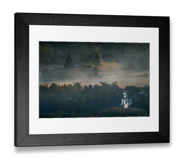 Framed Print : Mrauk-U, Myanmar Framed Print : Mrauk-U, Myanmar
