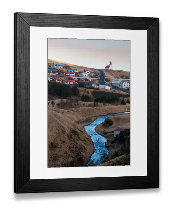 Framed Print : Vik, South, Iceland