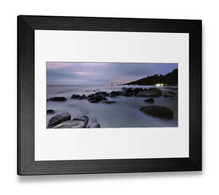 Framed Print : Lan Hin Khao seascape Framed Print : Lan Hin Khao seascape