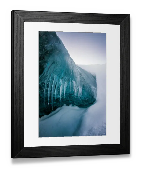 Framed Print : Ice cave in Iceland Framed Print : Ice cave in Iceland