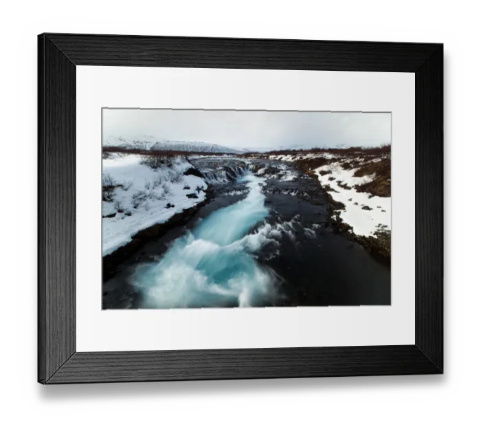 Framed Print : Bruarfoss, Iceland Framed Print : Bruarfoss, Iceland