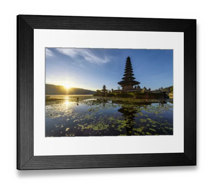 Framed Print : Pura Ulun Danu Bratan Framed Print : Pura Ulun Danu Bratan