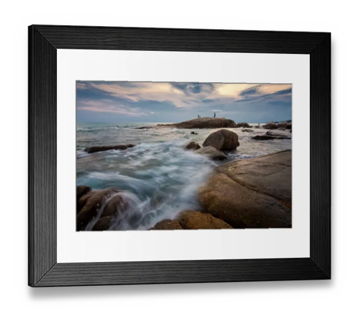 Framed Print : Lan Hin Khao seascape, Rayong, Thailand Framed Print : Lan Hin Khao seascape, Rayong, Thailand