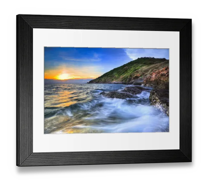 Framed Print : Sunset Khao laem ya national park