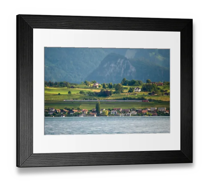 Framed Print : GoldenPass Line, Switzerland