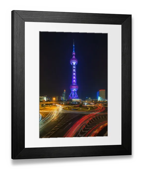 Framed Print : Oriental Pearl TV Tower Framed Print : Oriental Pearl TV Tower