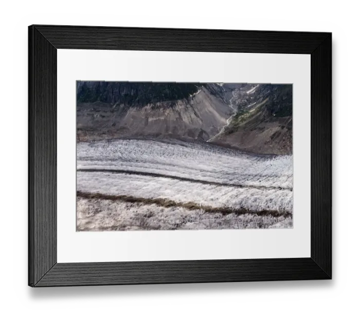 Framed Print : Aletsch Glacier, Switzerland
