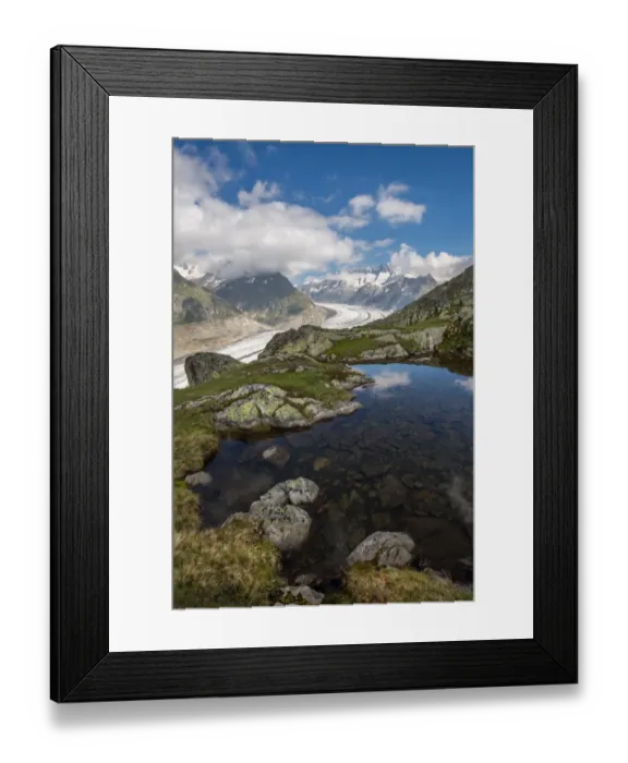 Framed Print : Aletsch Glacier, Switzerland Framed Print : Aletsch Glacier, Switzerland
