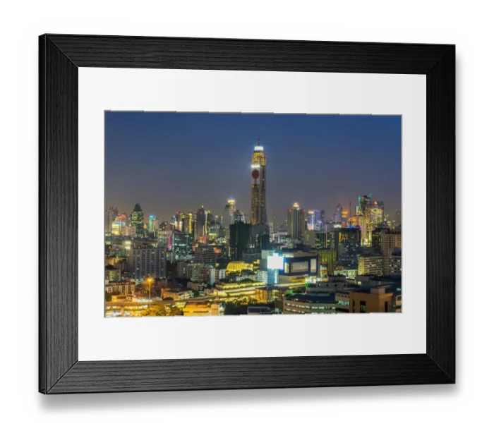 Framed Print : Highest tower in Bangkok (Baiyok II) Framed Print : Highest tower in Bangkok (Baiyok II)