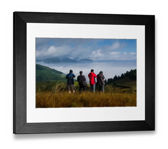 Framed Print : Hongtudi, Dongchuan red soil of Yunnan, China