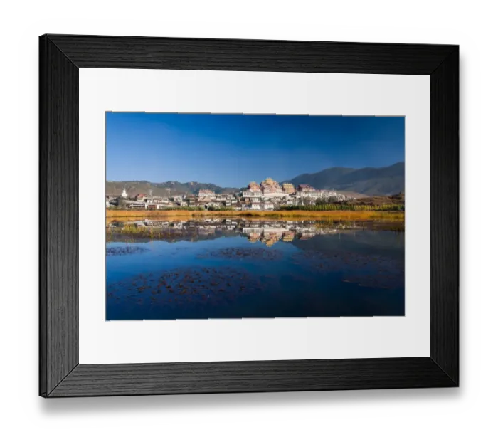 Framed Print : Songzanlin Monastery, Shangri-La, Yunnan, China Framed Print : Songzanlin Monastery, Shangri-La, Yunnan, China