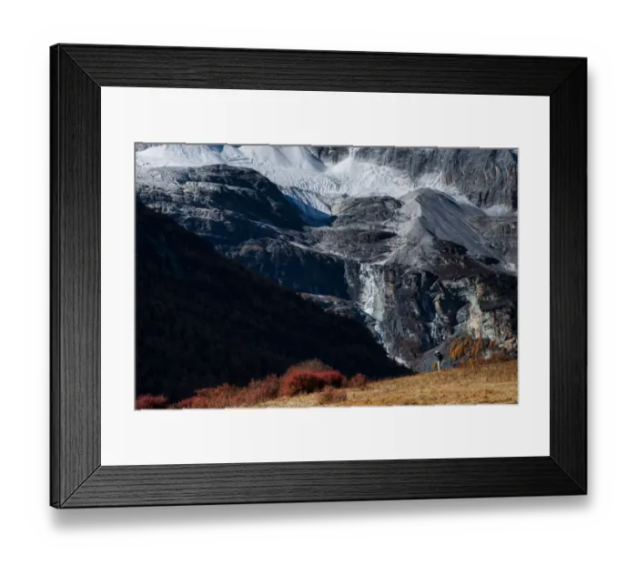 Framed Print : Yading Nature Reserve, Sichuan Province, China