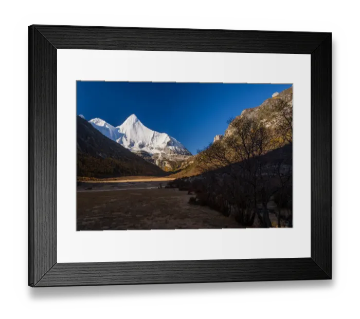 Framed Print : Yading Nature Reserve, Sichuan Province, China, As Framed Print : Yading Nature Reserve, Sichuan Province, China, As