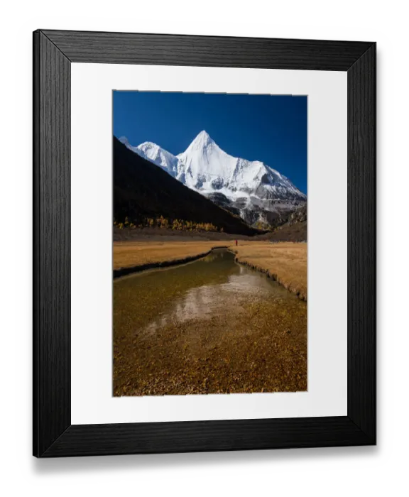 Framed Print : Yading Nature Reserve, Sichuan Province, China, As Framed Print : Yading Nature Reserve, Sichuan Province, China, As