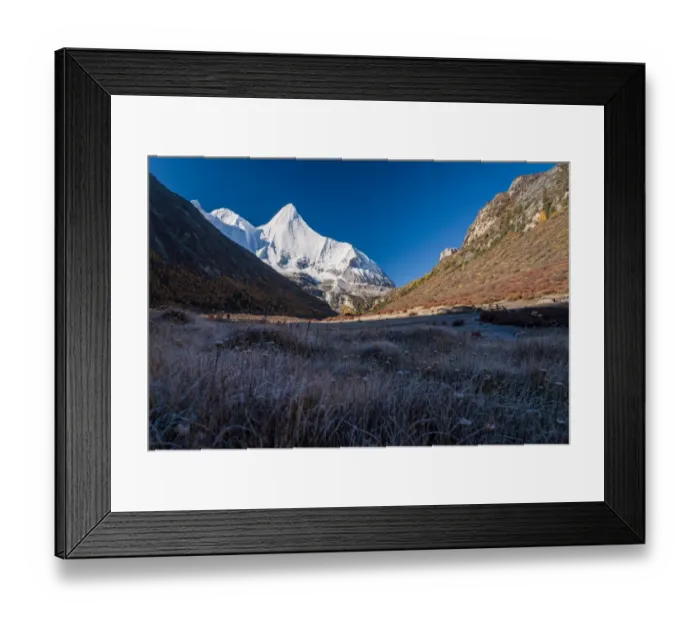 Framed Print : Yading Nature Reserve, Sichuan Province, China Framed Print : Yading Nature Reserve, Sichuan Province, China