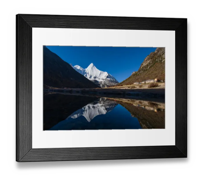 Framed Print : Yading Nature Reserve, Sichuan Province, China