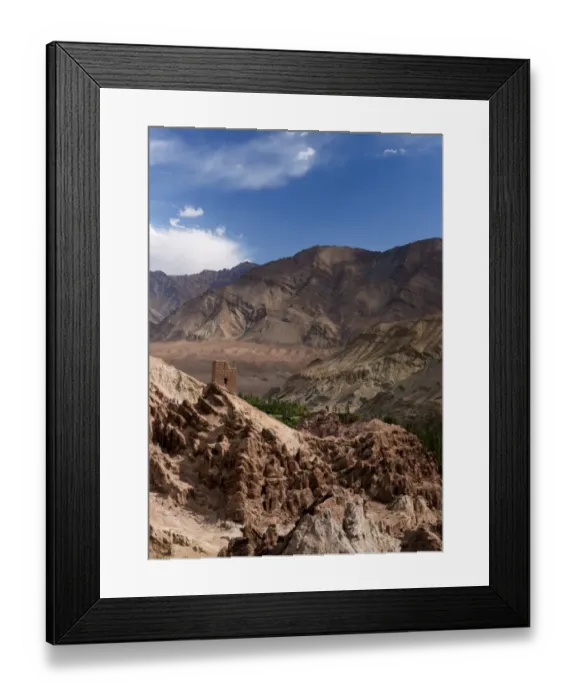 Framed Print : Basgo Monastery Framed Print : Basgo Monastery