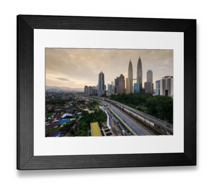 Framed Print : Twin towers of Kuala Lumpur Framed Print : Twin towers of Kuala Lumpur
