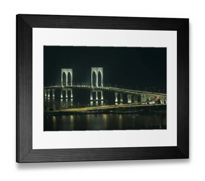 Framed Print : Sai Van Bridge Framed Print : Sai Van Bridge