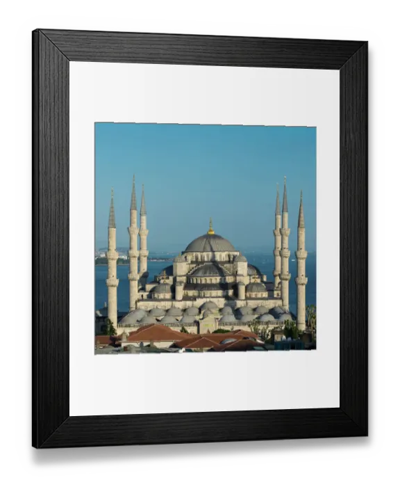 Framed Print : Blue Mosque