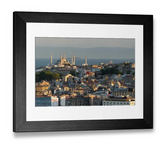 Framed Print : Cityscape of Istanbul Framed Print : Cityscape of Istanbul