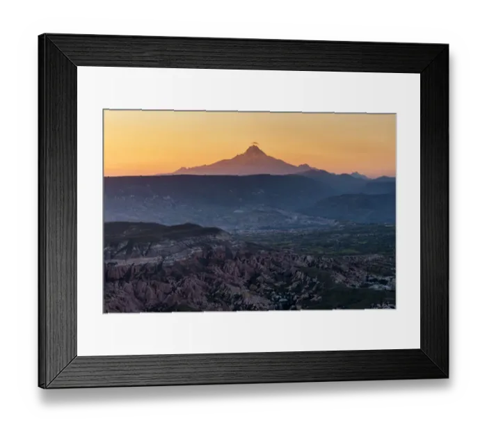 Framed Print : The view of Cappadicia from hot air balloon Framed Print : The view of Cappadicia from hot air balloon