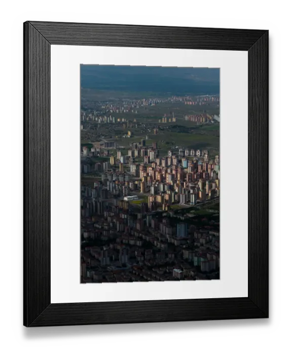 Framed Print : Residential area of Kayseri Framed Print : Residential area of Kayseri