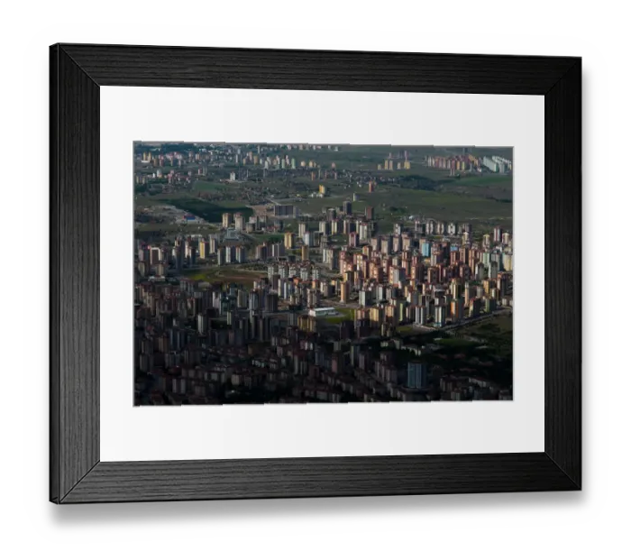 Framed Print : Residential area of Kayseri Framed Print : Residential area of Kayseri