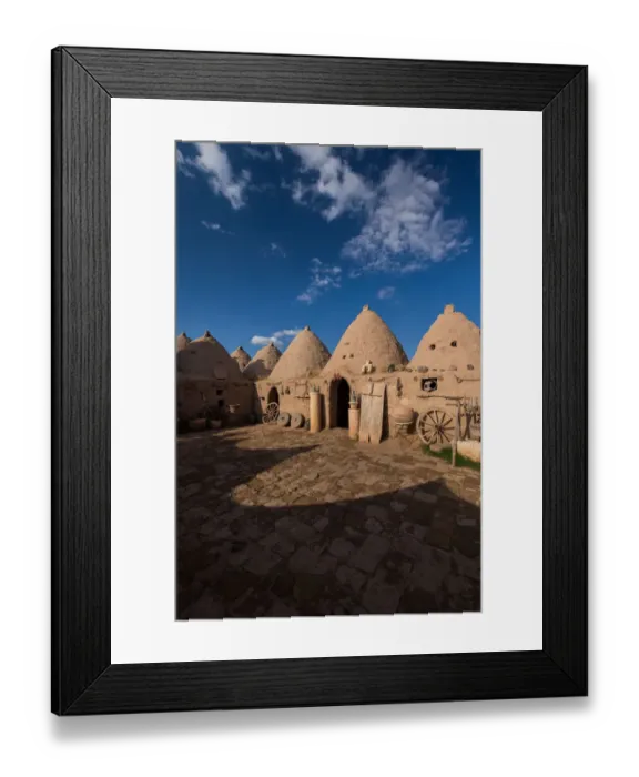 Framed Print : Beehive mud houses of Harran Framed Print : Beehive mud houses of Harran