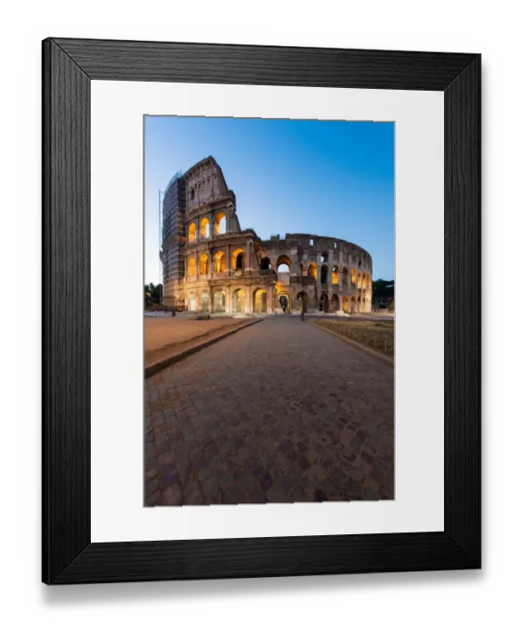 Framed Print : Colosseum under constraction Framed Print : Colosseum under constraction