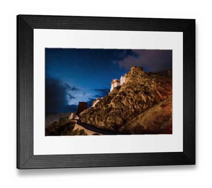Framed Print : Namgyal Tsemo Monastery Framed Print : Namgyal Tsemo Monastery