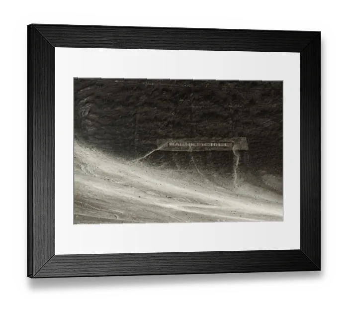 Framed Print : Magnetic hill in Ladakh