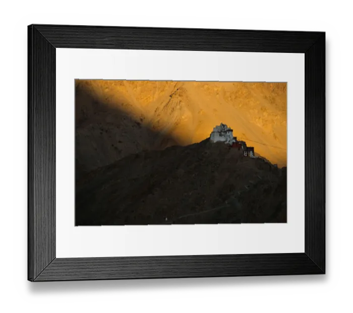 Framed Print : Namgyal Tsemo Monastery in Leh village Framed Print : Namgyal Tsemo Monastery in Leh village
