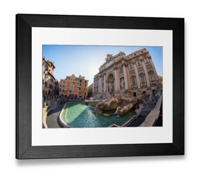 Framed Print : Trevi Fountain Framed Print : Trevi Fountain