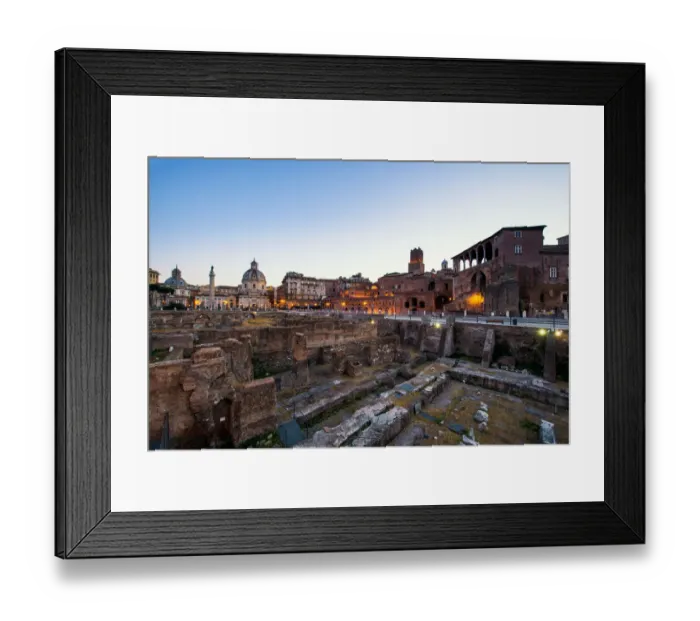Framed Print : Trajan Forum Framed Print : Trajan Forum