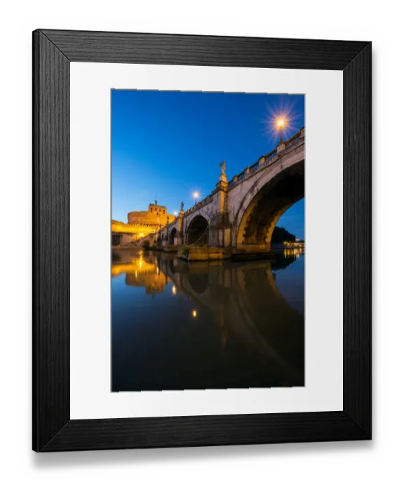 Framed Print : Ponte Sant Angelo Framed Print : Ponte Sant Angelo