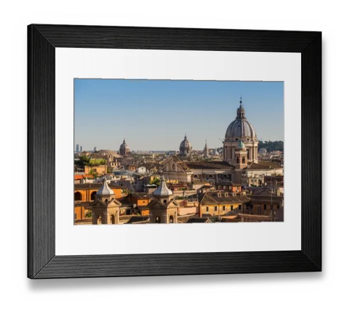 Framed Print : Top view of Rome Framed Print : Top view of Rome