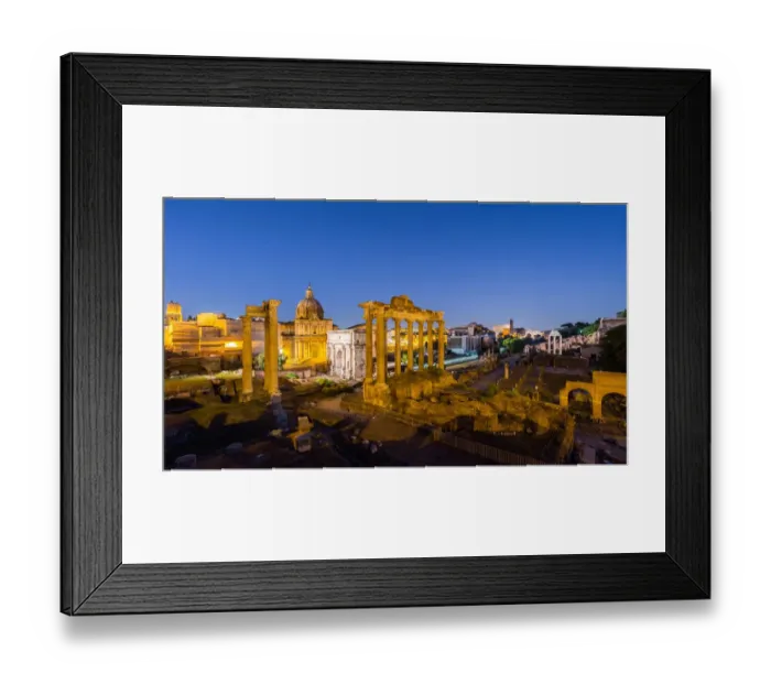 Framed Print : Panorama of Roman forum Framed Print : Panorama of Roman forum