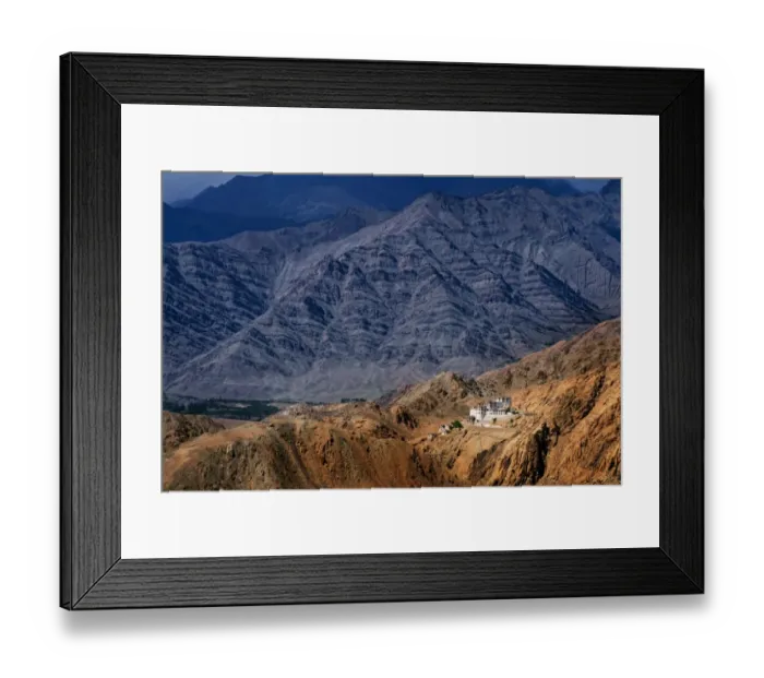 Framed Print : Chemrey Monastery Framed Print : Chemrey Monastery
