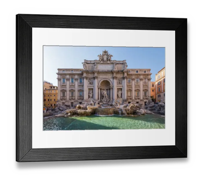 Framed Print : Trevi Fountain Framed Print : Trevi Fountain