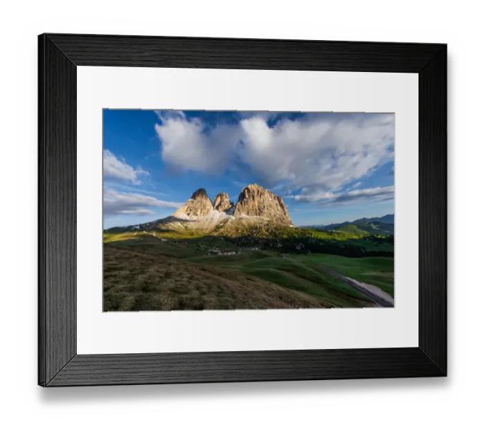Framed Print : Passo Sella in Dolomites Framed Print : Passo Sella in Dolomites