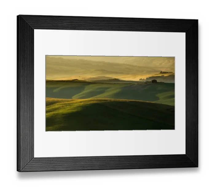 Framed Print : Tuscan Fields Framed Print : Tuscan Fields
