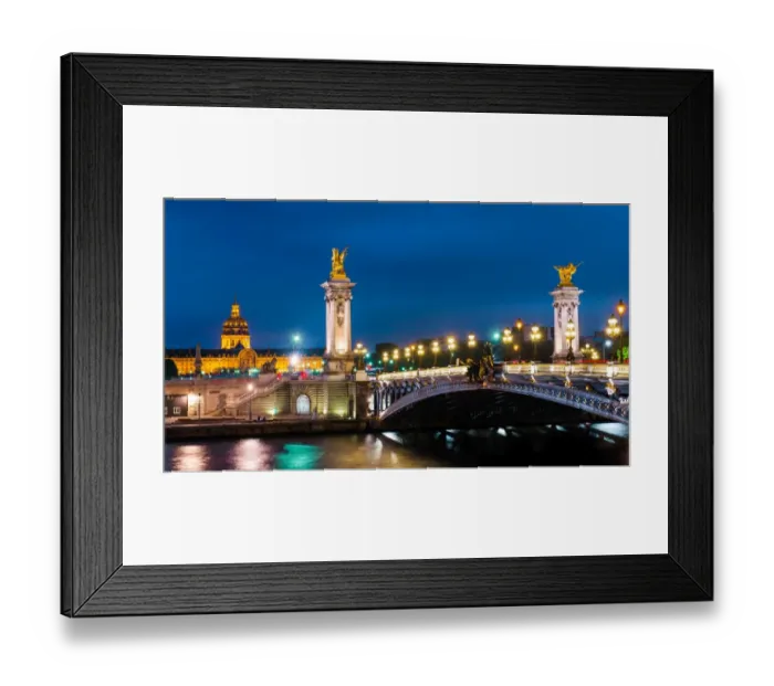 Framed Print : Pont Alexandre III in Paris Framed Print : Pont Alexandre III in Paris