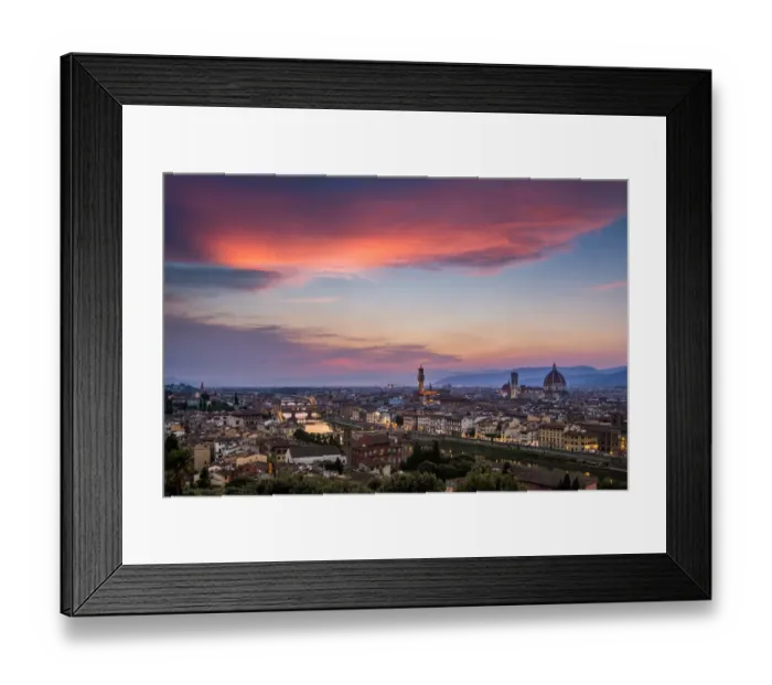 Framed Print : Florence Cityscape Framed Print : Florence Cityscape
