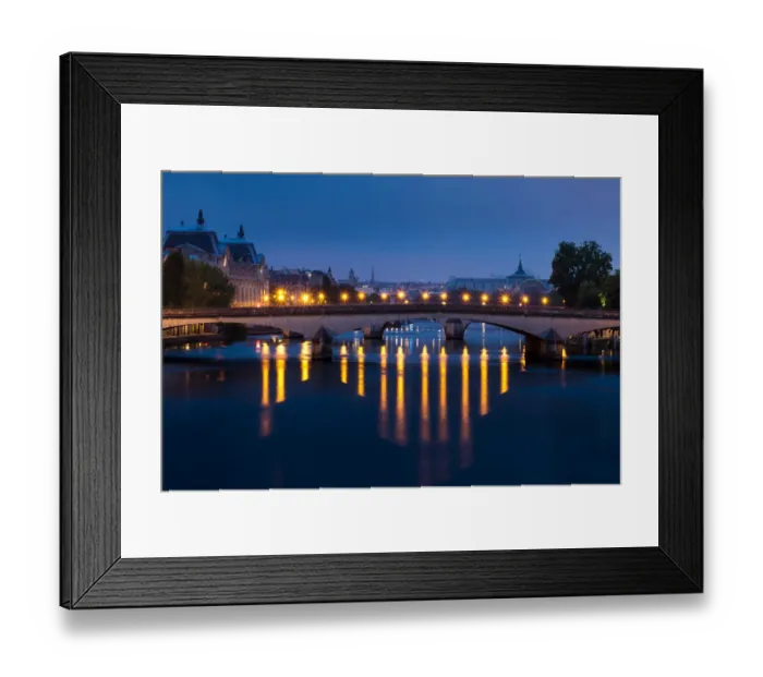 Framed Print : Pont du Carrousel in Paris